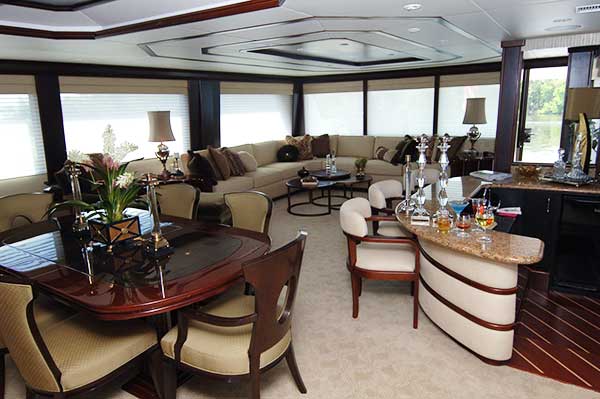 Marine Carpet Installation on a Yacht