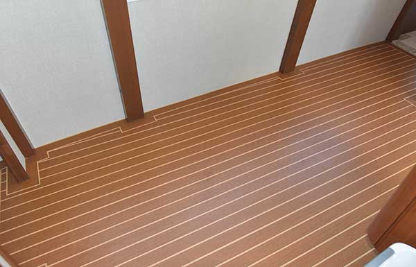 Yacht Vinyl Flooring Installation