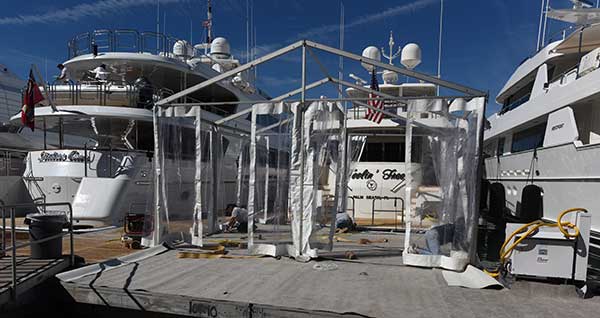 Worth Avenue Yachts Carpet Installation