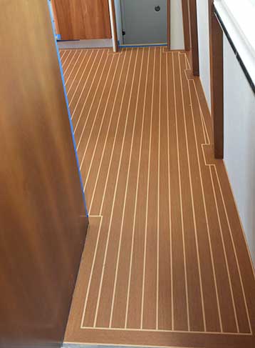 Marine Vinyl Installation