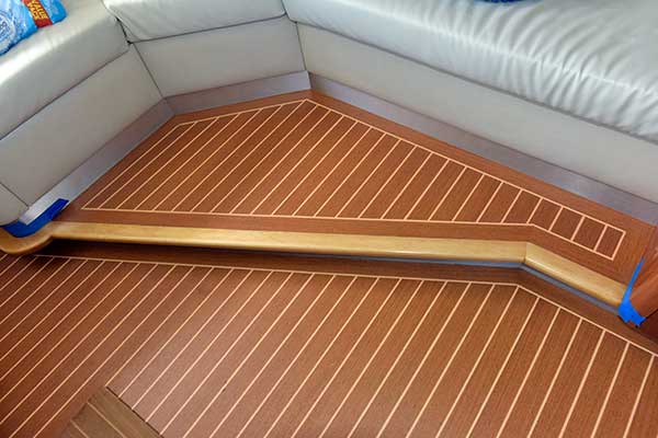 Yacht Vinyl Installation